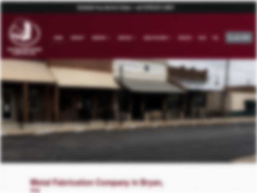 The company’s existing website, blurred.